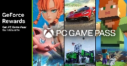 GeForce Rewards：自 6 月 4 日起免費獲得 3 個月的 PC Game Pass